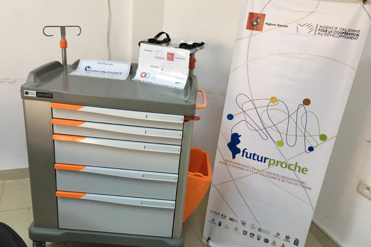 Equipaggiamenti sanitari forniti durante Futur Proche